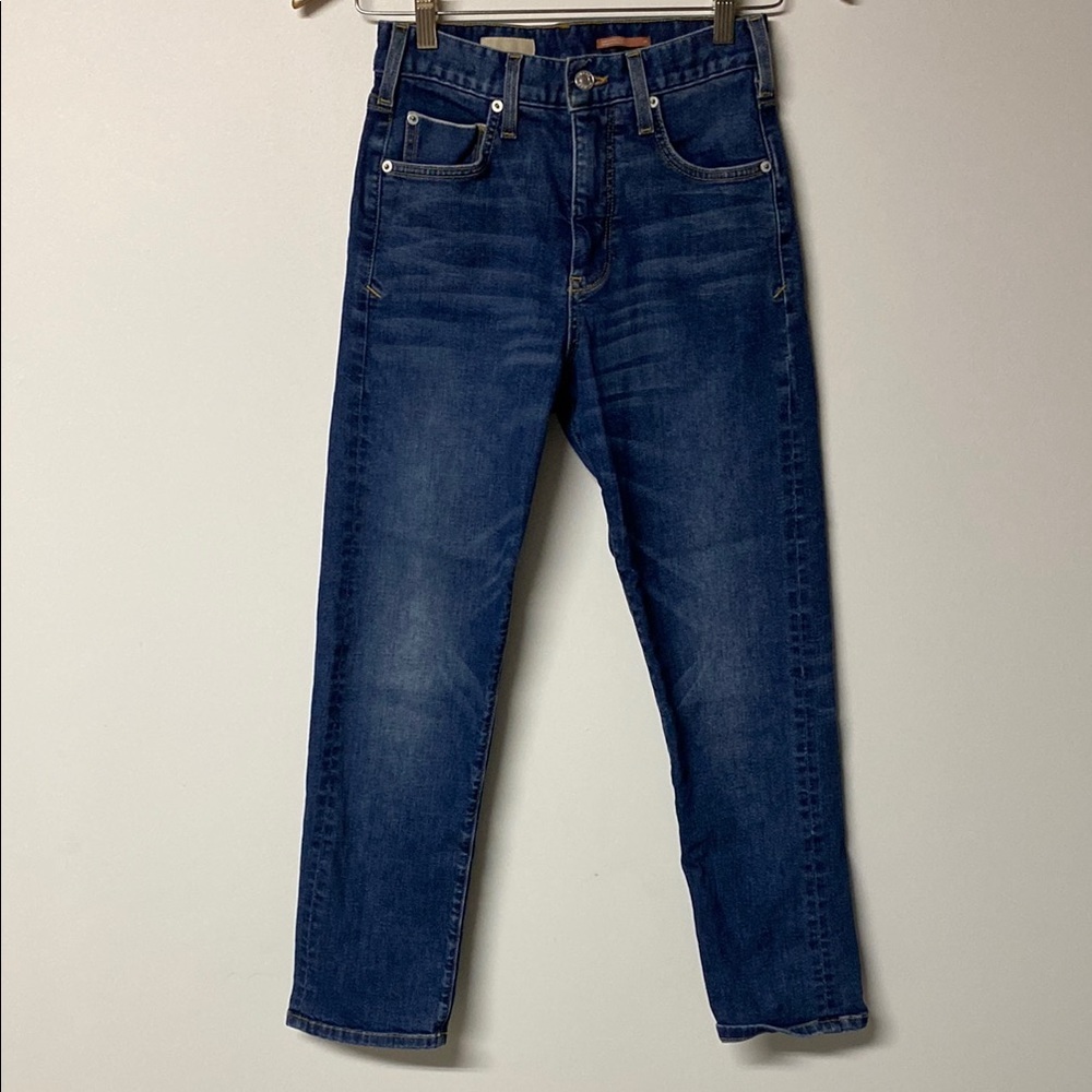 PILCRO The Vintage Straight Cropped Jeans